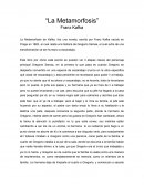 Metamorfosis Franz Fakfa
