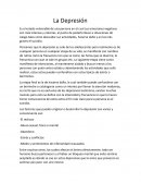 La deprecion Ensayo