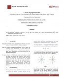 Informe de laboratorio- Lineas equipotenciales