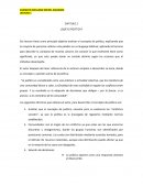 ¿Qué es política? Capitulo 1