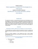 Leyes y delitos informaticos