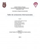 Taller de Licitaciones Internacionales