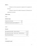 Práctica separación de mezclas