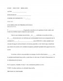 Varias contestaciones de vista con termino