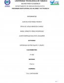 DIFERENCIA ENTRE EQUIPO Y GRUPO ACTIVIDAD