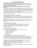 Temario de Relaciones humanas.