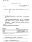 CONTROL DE LECTURA “UN TRANVÍA LLAMADO DESEO” s/r