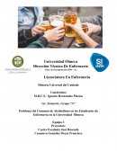Problema del Consumo de Alcoholismo en los Estudiantes de Enfermería en la Universidad Olmeca