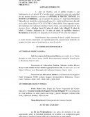 Amparo contra violaciones en escuela pública