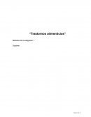 TRASTORNOS ALIMENTICIOS