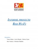 Informe proyecto red wifi fi