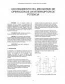 Interruptor de potencia