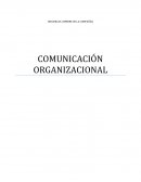 Monografia comunicacion organizacional