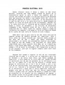 PROCESO ELECTORAL INE 2018
