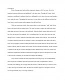 Rites of passage through the tunnel