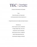 Proyecto final del curso de: Gestión del Talento Humano I