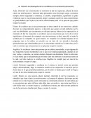 Relación de desempeño de los candidatos en la entrevista (valoración)