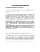 Cultura oficial y subalternas