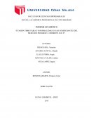 EVASIÓN TRIBUTARIA E INFORMALIDAD EN LOS COMERCIANTES DEL MERCADO PROGRESO - CHIMBOTE 2018 II