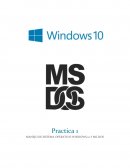 Como crear carpetas en MS-DOS o CMD