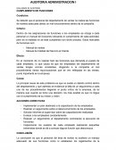 Hallzgo de auditoria