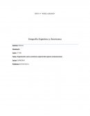 Tema: Organización socio-económico-espacial del espacio norteamericano
