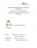 Caso: sara lee knit products