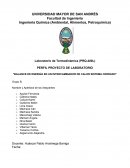 BALANCE DE ENERGÍA EN UN INTERCAMBIADOR DE CALOR SISTEMA CERRADO