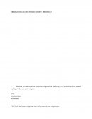 TRABAJO RELIGIONES HINDUISMO Y BUDISMO