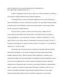 RESULTADOS DE EVALUACIÓN DIAGNOSTICA DESCRIPTIVA