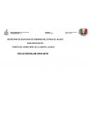 DOSIFICACIÓN MULTIGRADO 2018