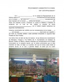 Procedimiento Administrativo Común