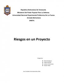 Pavimentos Riesgos en un Proyecto. Página 1