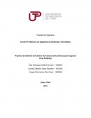 Proyecto de Sistema de Emisión de Facturas electrónicas para negocios Drop Shipping