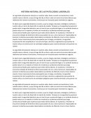 Historia de las patologias laborales