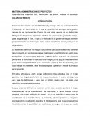 GESTIÓN DE RIESGOS DEL PROYECTO DE SOFIA RASHID Y GEORGE