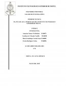 PLANTA DE AGUA PURIFICADA DEL INSTITUTO TECNOLOGICO SUPERIOR DE MOTUL