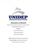 Ambientes virtuales de aprendizaje. Una nueva experiencia