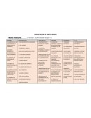 DOSIFICACION DE SEXTO GRADO