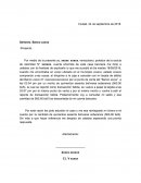 Carta Explicativa para Banco Y Constancia de Trabajo