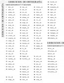 EJERCICIOS DE CION - SION