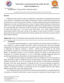 Extracción y caracterización de aceite de chía