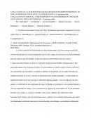 Respuesta de Cryptocaria Alba al estrés hídrico