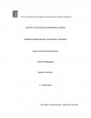 Síntesis de la antología teorías pedagógicas