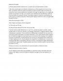 La historia del principito comienza con un aviador que se le descompone su motor