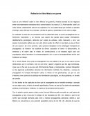 Reflexión del libro México en guerra