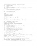 Protocolo de evacuacion