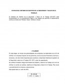 ETAPAS DEL SISTEMA DE GESTION DE LA SEGURIDAD Y SALUD EN EL TRABAJO