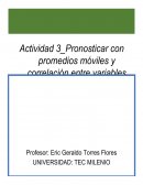 Estadística y pronósticos para la toma de decisiones. Series de tiempo y regresión lineal simple