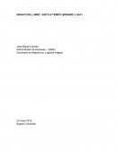 ENSAYO DEL LIBRO: JUSTO A TIEMPO (EDWARD J. HAY)